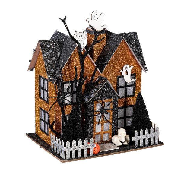 Plow & Hearth Haunted House LED Table Décor 8.25"H