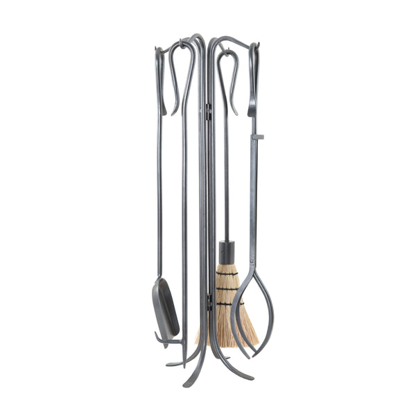 Plow & Hearth Hearth Hooks Fireplace Tool Set