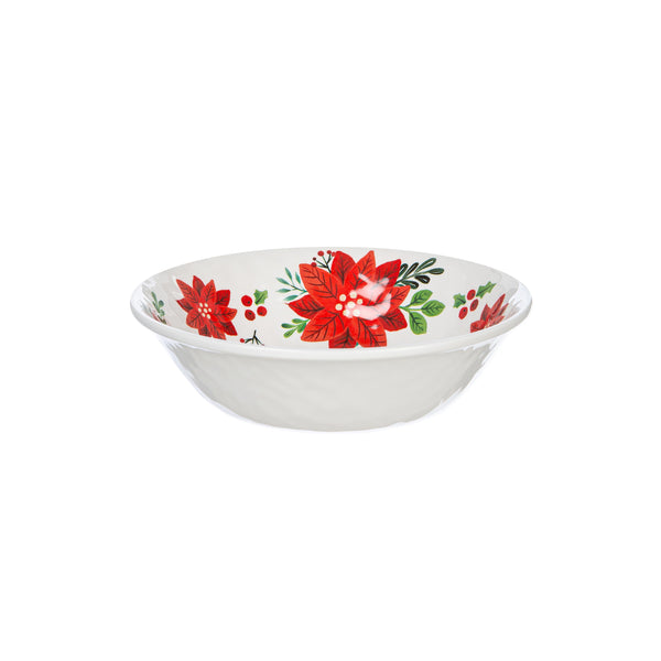 Plow & Hearth Holiday Greenhouse Melamine Bowl 7.5"