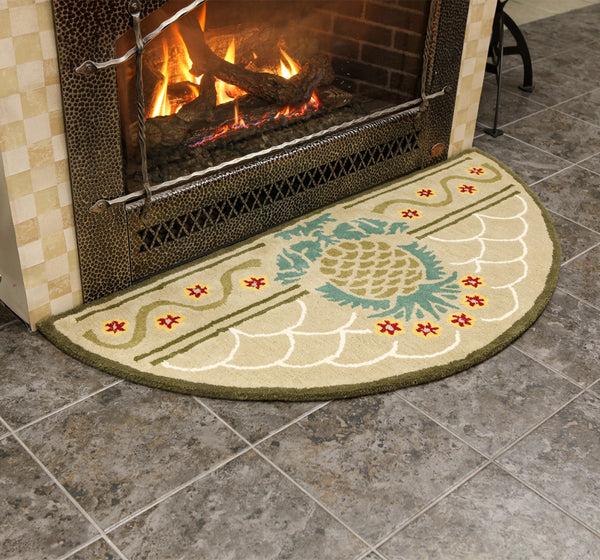 plow & hearth Hospitality Half Round Rug