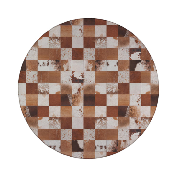 plow & hearth Hyde Park Round Rug 10' dia