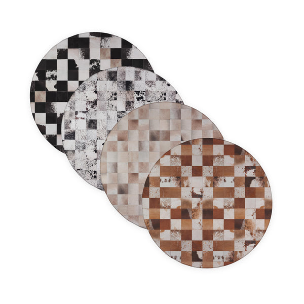 plow & hearth Hyde Park Round Rug 4' dia