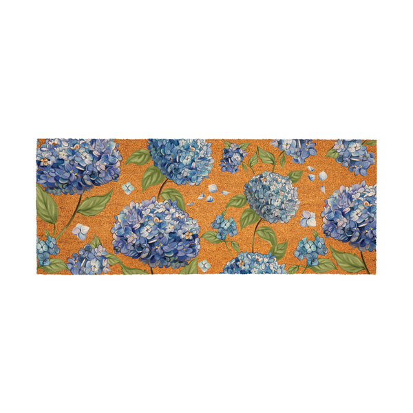 Plow & Hearth Hydrangea Haven Coir Mat 60"x24"