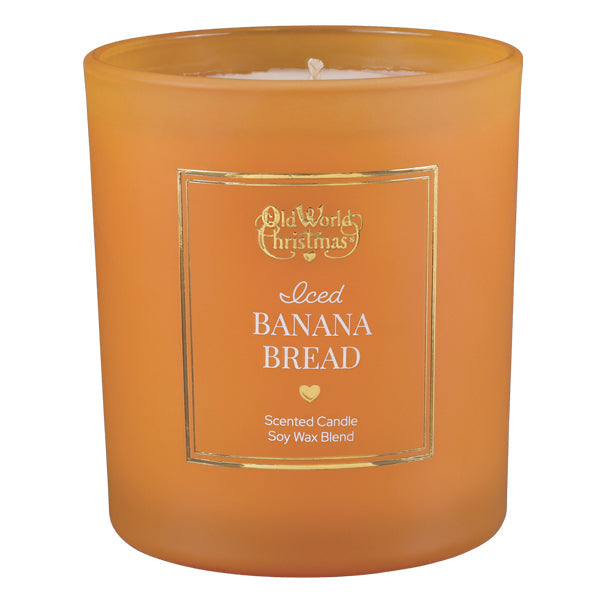 Plow & Hearth Iced Banana Bread Candle