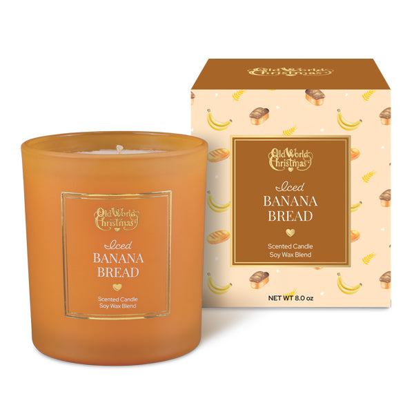 Plow & Hearth Iced Banana Bread Candle