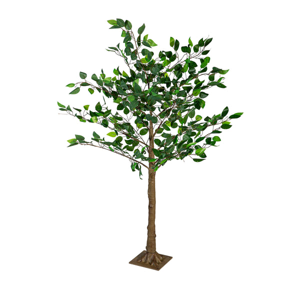 Plow & Hearth Indoor/Outdoor LED Ficus Tree 4'