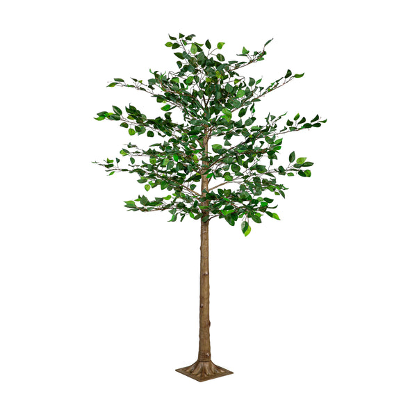 Plow & Hearth Indoor/Outdoor LED Ficus Tree 6'
