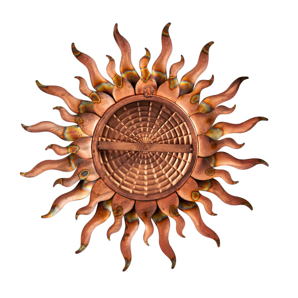 Plow & Hearth Iridescent Metal Sun Wall Art