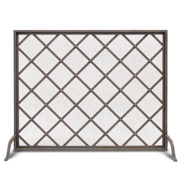 Plow & Hearth Iron Weave Single Panel Screen