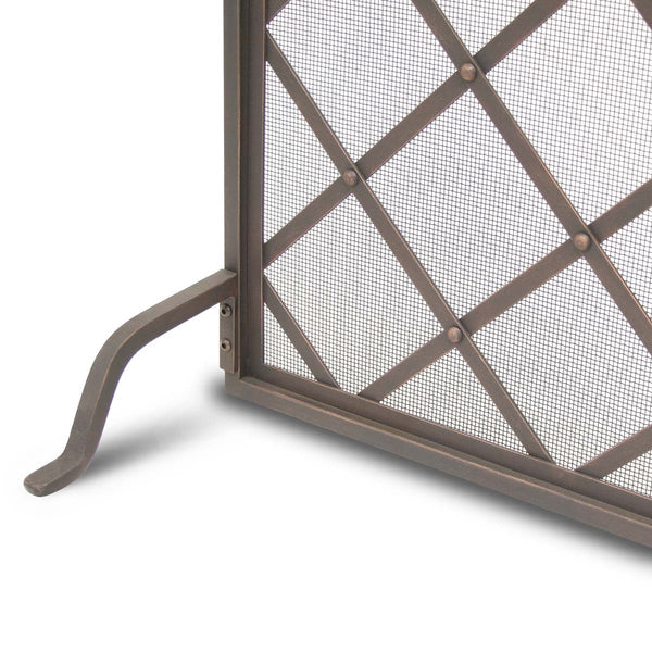 Plow & Hearth Iron Weave Single Panel Screen