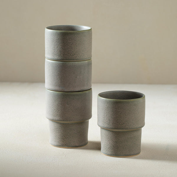 plow & hearth Issa Petite Stackable Cups Set of 4