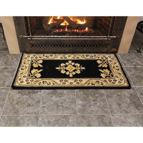 Plow & Hearth Jardin Wool Rug 44"x22"