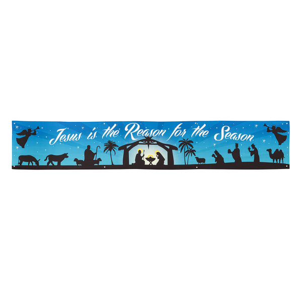 Plow & Hearth Jesus Is The Reason Fence Banner