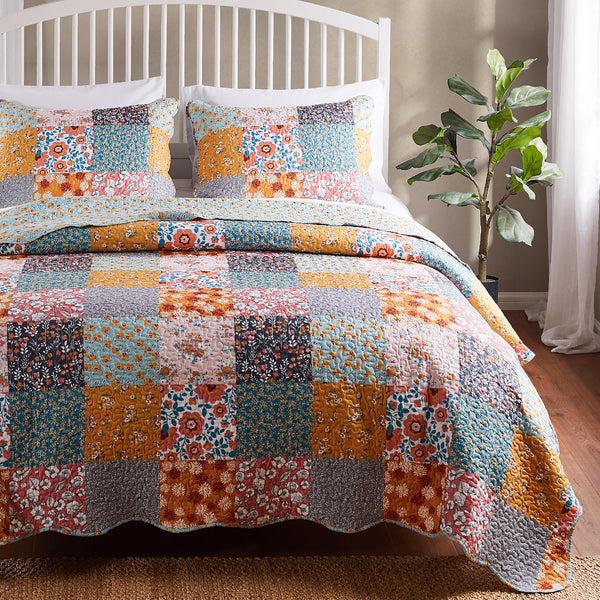 plow & hearth Karissa Quilted Bedding Set King