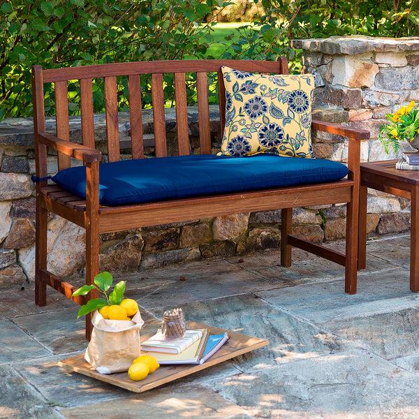 Plow & Hearth Lancaster Eucalyptus Wood Bench