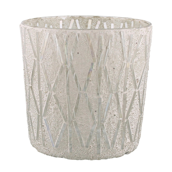 Plow & Hearth Large Blanco Candle Holder