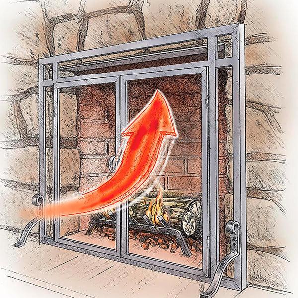 Plow & Hearth Large Pavenex Fireplace Blanket