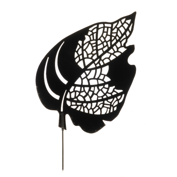 Plow & Hearth Leaf Skeleton Garden Stake