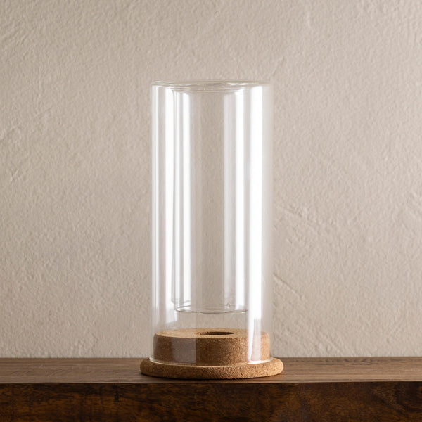 Plow & Hearth LED CORK VASE