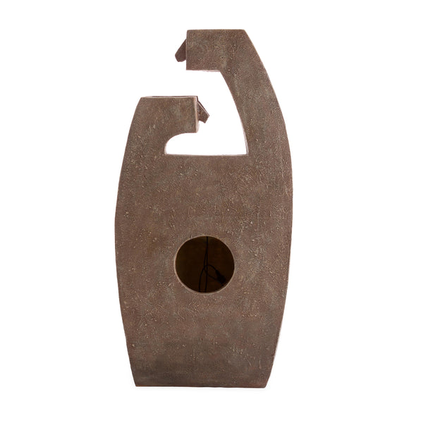 Plow & Hearth LED Stone-like Outdoor Fountain