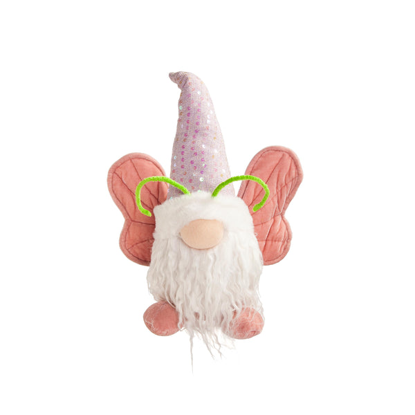 Plow & Hearth Lighted Butterfly Gnome Table Décor