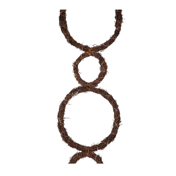 Plow & Hearth Lighted Grapevine Holiday Garland