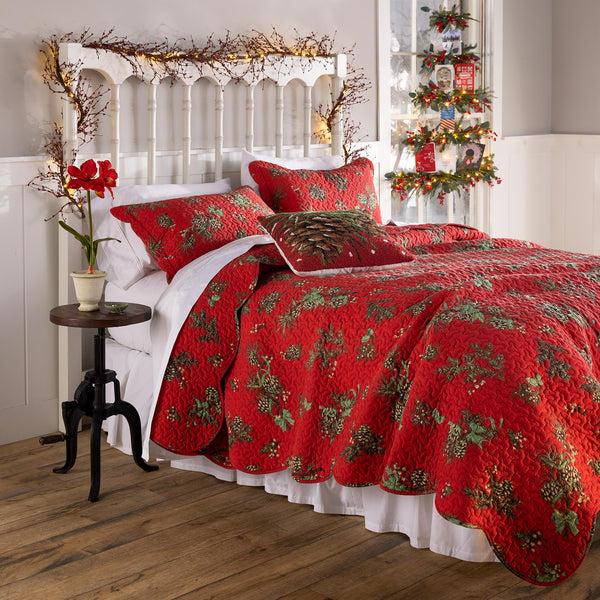 Plow & Hearth Lighted Hanging Wall Christmas Tree