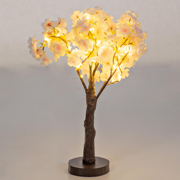Plow & Hearth Lighted Tabletop Weeping Cherry Tree