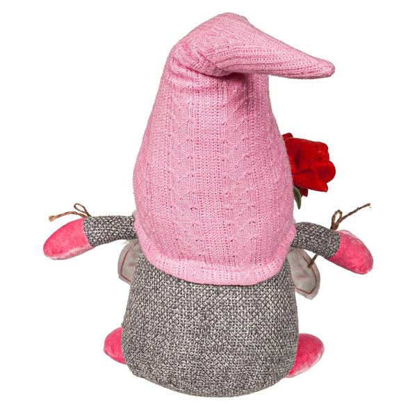 Plow & Hearth Lighted Valentine Gnome Table Décor