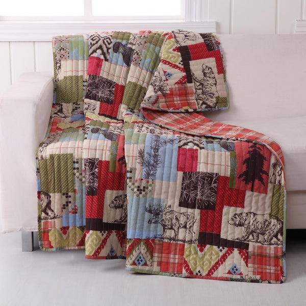 Plow & Hearth Lodge Quilted Throw