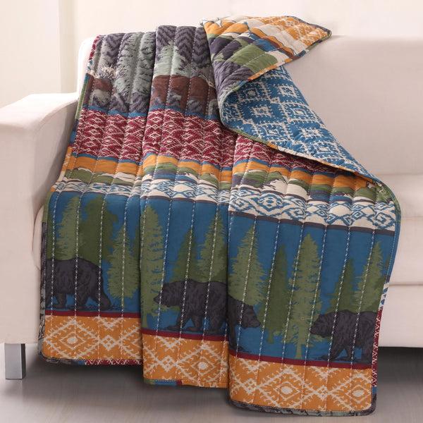 plow & hearth Lodge Quilted Throw