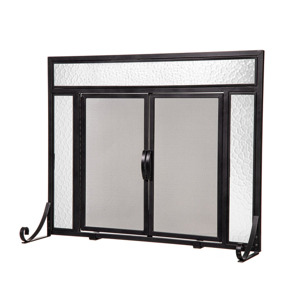 Plow & Hearth Manchester Fireplace Screen (Petite)