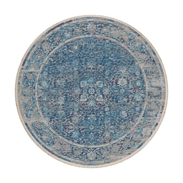 Plow & Hearth Marietta Edge Round Rug 6' Dia