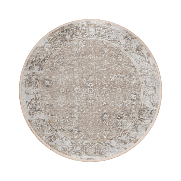 Plow & Hearth Marietta Edge Round Rug 6' Dia