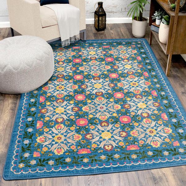 plow & hearth Meadow EnduraStran Rug 5' x 8'