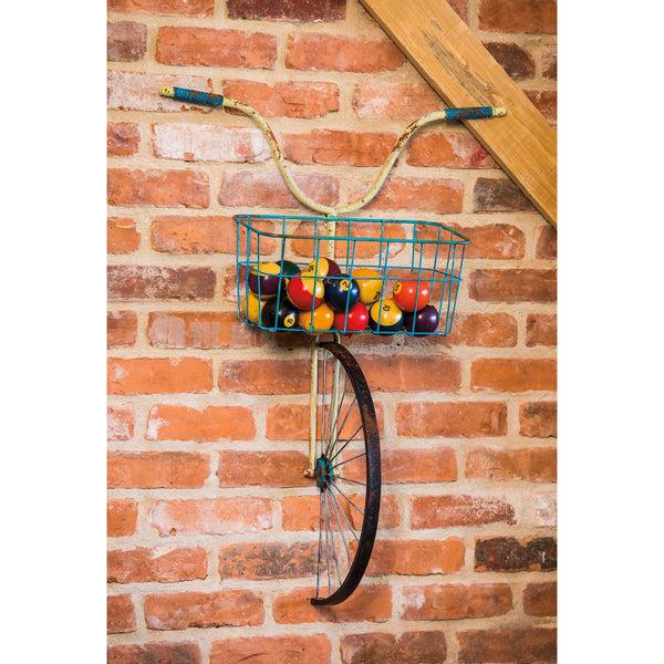 Plow & Hearth Metal Bike Basket Hanging Planter