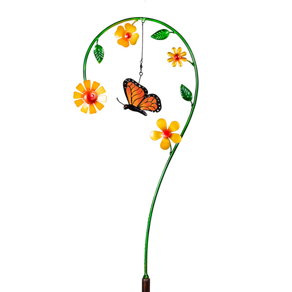 Plow & Hearth Metal Butterfly Stake