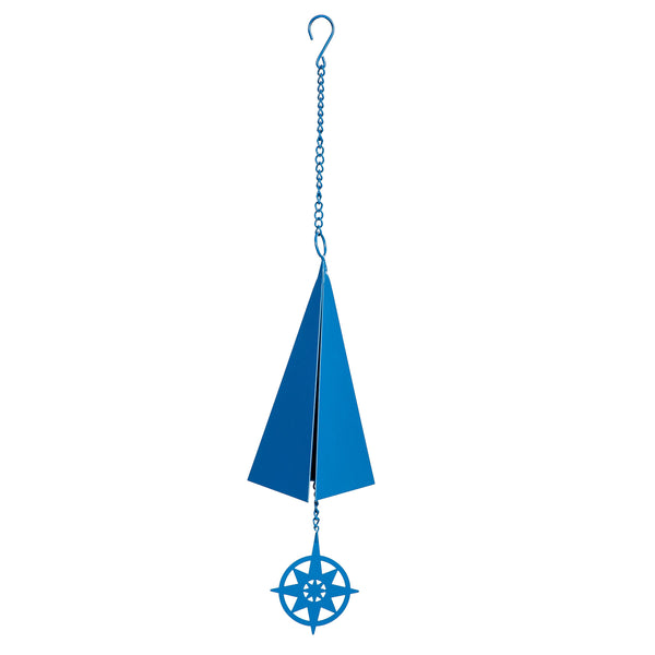 plow & hearth Metal Decorative Shaped Bell Compass