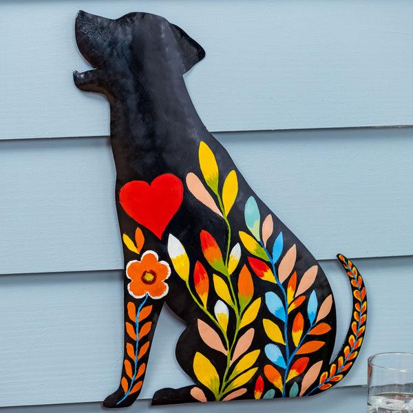 Plow & Hearth Metal Dog Wall Art