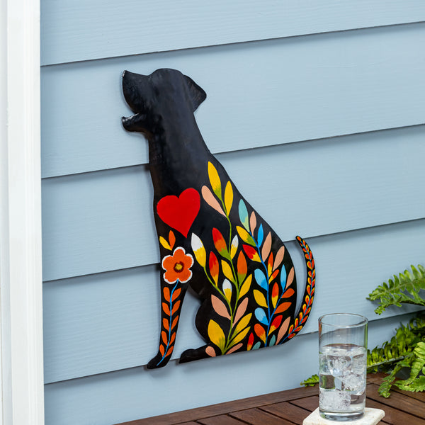 Plow & Hearth Metal Dog Wall Art