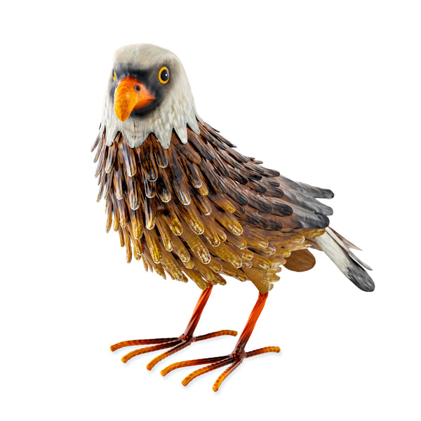 Plow & Hearth Metal Eagle Outdoor Statues Set Of 2