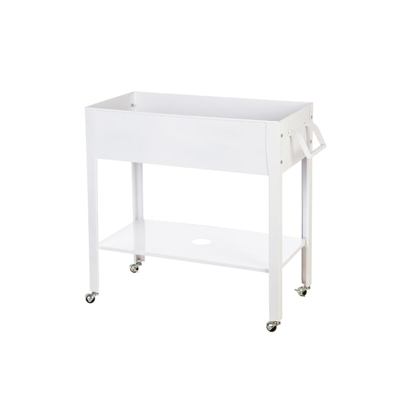 Plow & Hearth Metal Grow Table With Handle