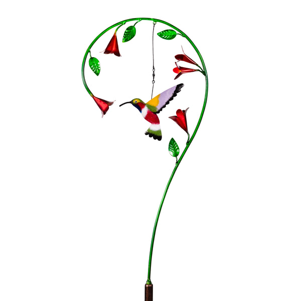 Plow & Hearth Metal Hummingbird Stake