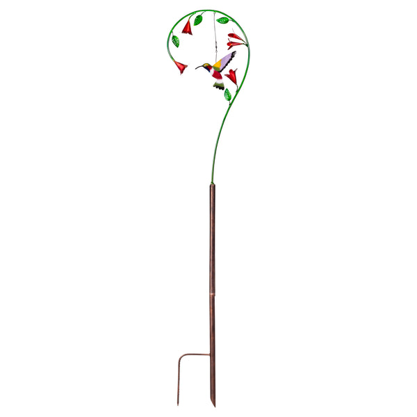 Plow & Hearth Metal Hummingbird Stake