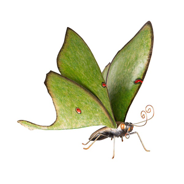 Plow & Hearth Metal Luna Moth Statue