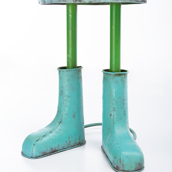 Plow & Hearth Metal Storybook Frog Garden Statue