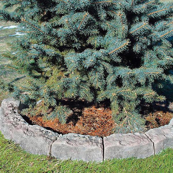 plow & hearth Mock Rock Block Edging Kit