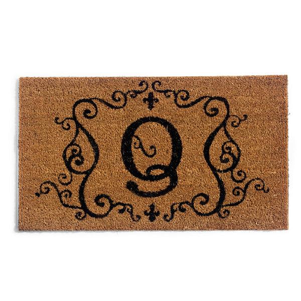 Plow & Hearth Monogrammed Coir Doormat