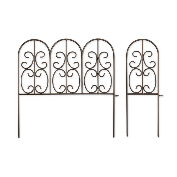 Plow & Hearth Montebello Wrought Iron Garden Edging