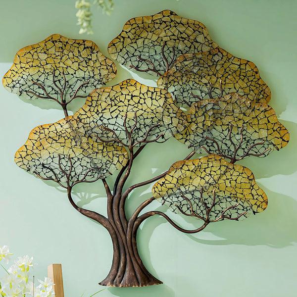 plow & hearth Mosaic Tree Wall Décor